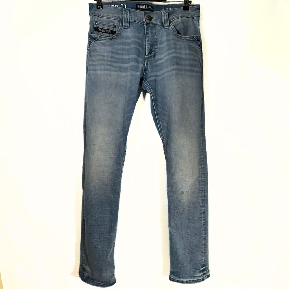 Howitzer Patriot Manufacturing Co Mens 31x32 Tactical Jeans Distressed Rugged